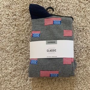 American flag dress socks